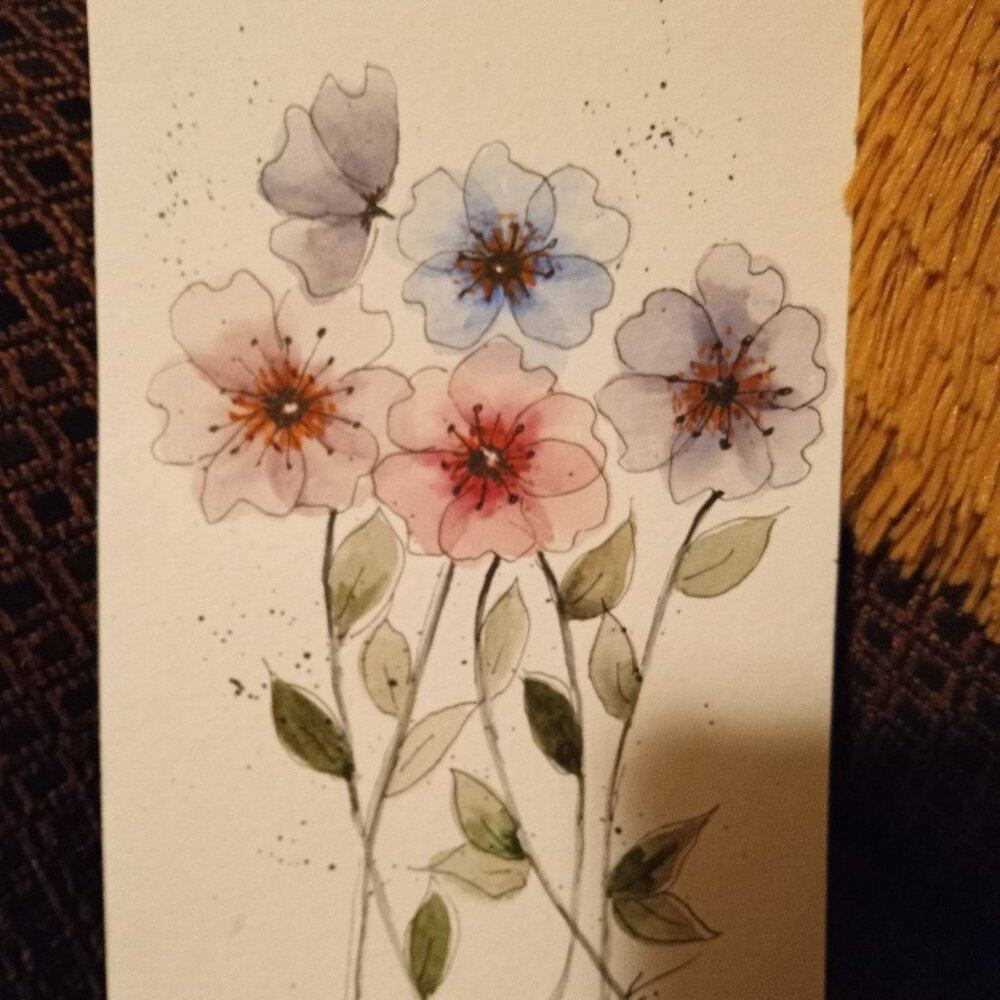 ORIGINAL WATERCOLOR (NOT A PRINT)